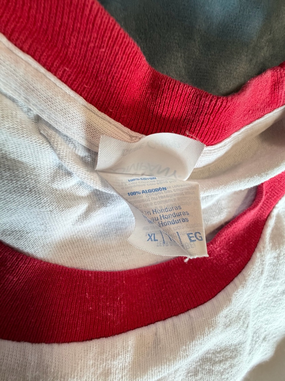 White & Red Ringer Tee - Kids - Picture 2 of 2